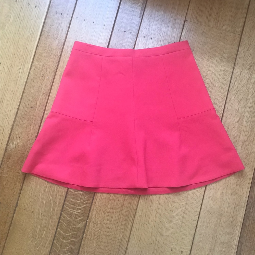 Flirty red skirt from J.Crew